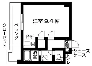 ホルトハイム神松寺【1階】の間取り