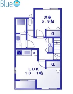 ヒルトップN s【2階】の間取り