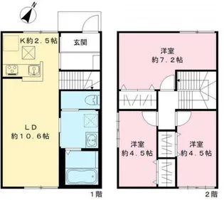 埼玉県さいたま市浦和区上木崎5【一戸建】の間取り