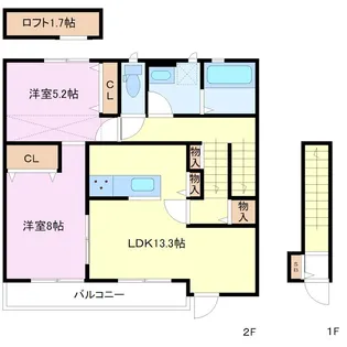 サーマ・パトリア【2階】の間取り