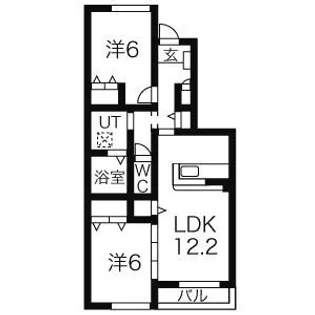 ファミリエール【1階】の間取り