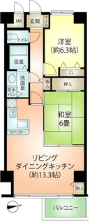 熱海シティヴィラ咲見町【4階】の間取り