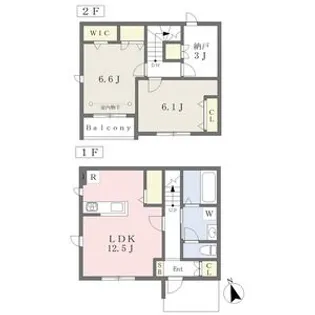 カーサ リーベルの間取り