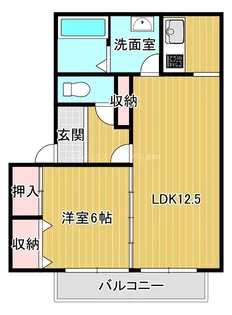 グリーンタウンE【2階】の間取り