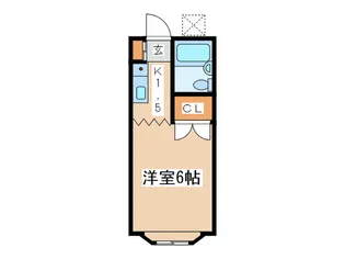 ヒルサイド西生田【2階】の間取り