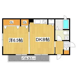 PALERMO ANNEX【1階】の間取り