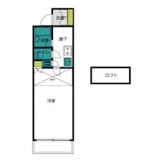 レーブ95【2階】の間取り