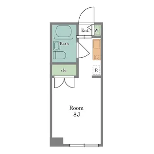 GREEN GABLES【1階】の間取り