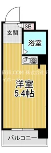 大阪府大阪市天王寺区上本町6【マンション】の間取り