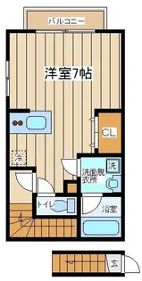 ガーネットハイツ【2階】の間取り