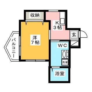 ピアコートTM練馬春日町【1階】の間取り