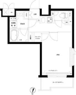 ルーブル赤羽台【4階】の間取り