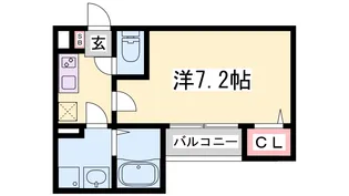 オーサムハウス長田【1階】の間取り