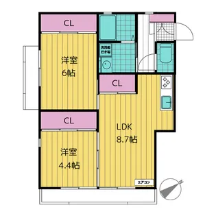 ボナール+【2階】の間取り