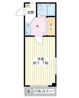 末広マンション【2階】の間取り