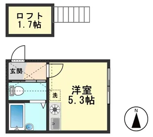 東京都葛飾区奥戸2【アパート】の間取り