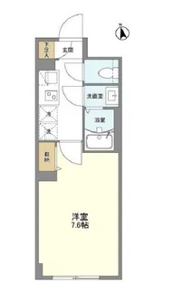 ウェルスクエア学芸大学II【3階】の間取り