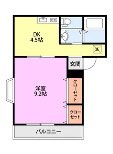 こしかぜII【1階】の間取り