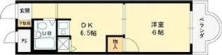 メロディーハイム大今里【6階】の間取り