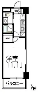 COMODO鶴見中央【4階】の間取り