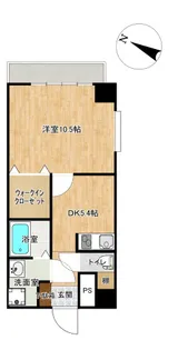 グランドブルー俵町【9階】の間取り