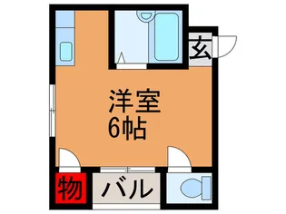 ニューハイツ桜【1階】の間取り