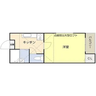 アーバングレイス【2階】の間取り