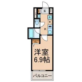 ベレーサ名駅ウエスト【6階】の間取り