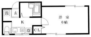 シルフィード【2階】の間取り