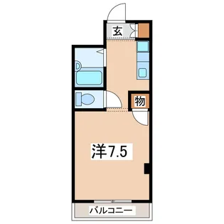 MAYフラット【4階】の間取り