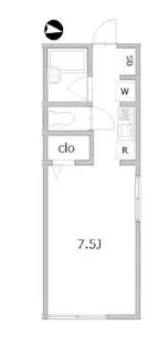 フロンティア桜新町【1階】の間取り