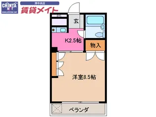 ガーデンビュー【2階】の間取り