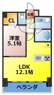 Jouer Grant HITOTSUGI(ジュールグランヒトツギ)【3階】の間取り