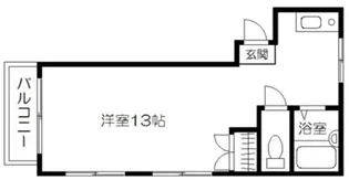 LIXIS県立劇場前【1階】の間取り