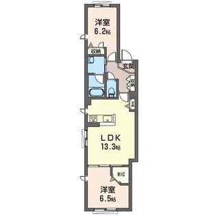 Grace元町【1階】の間取り