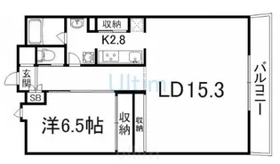 ステラ御幸町【4階】の間取り
