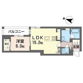 シャーメゾンステージ横濱白楽【2階】の間取り