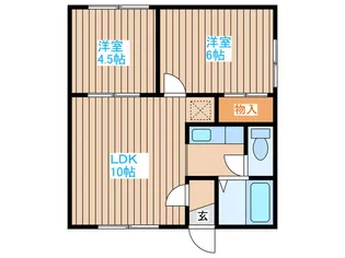 アーバン南郷【3階】の間取り