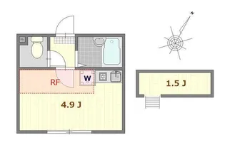 ノーザンロード新小岩【3階】の間取り