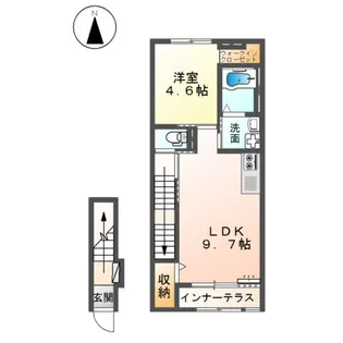 リアン・III【2階】の間取り
