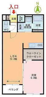 Fiore【3階】の間取り