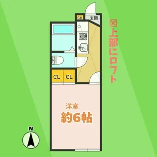 エスポワール加納【2階】の間取り