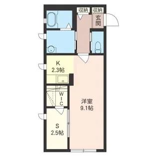 グリーンフィールド A【2階】の間取り