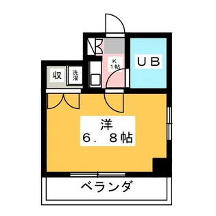 キャナルOGAWA【3階】の間取り