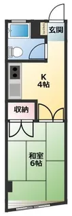 薬師パレスマンション【3階】の間取り