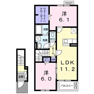 プレシャス ドリーム【2階】の間取り