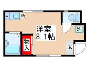 クアッド高松【1階】の間取り