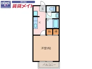ドリーム【1階】の間取り
