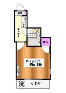 プルミエ豪徳寺【4階】の間取り