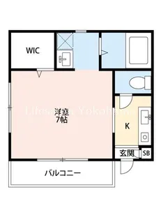 M&Kハイツ【1階】の間取り